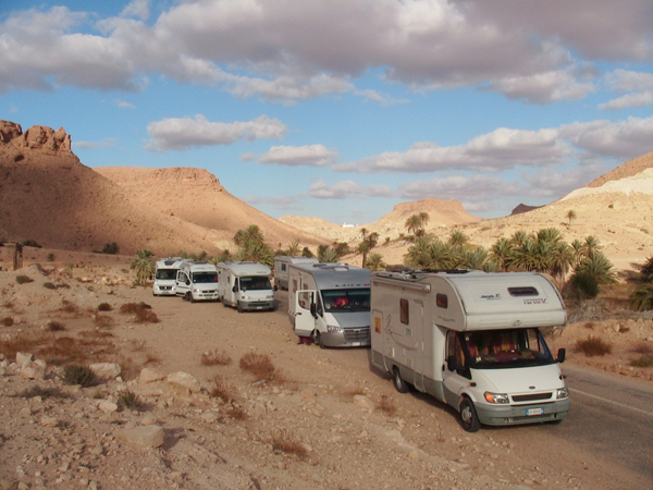 tour camper tunisie