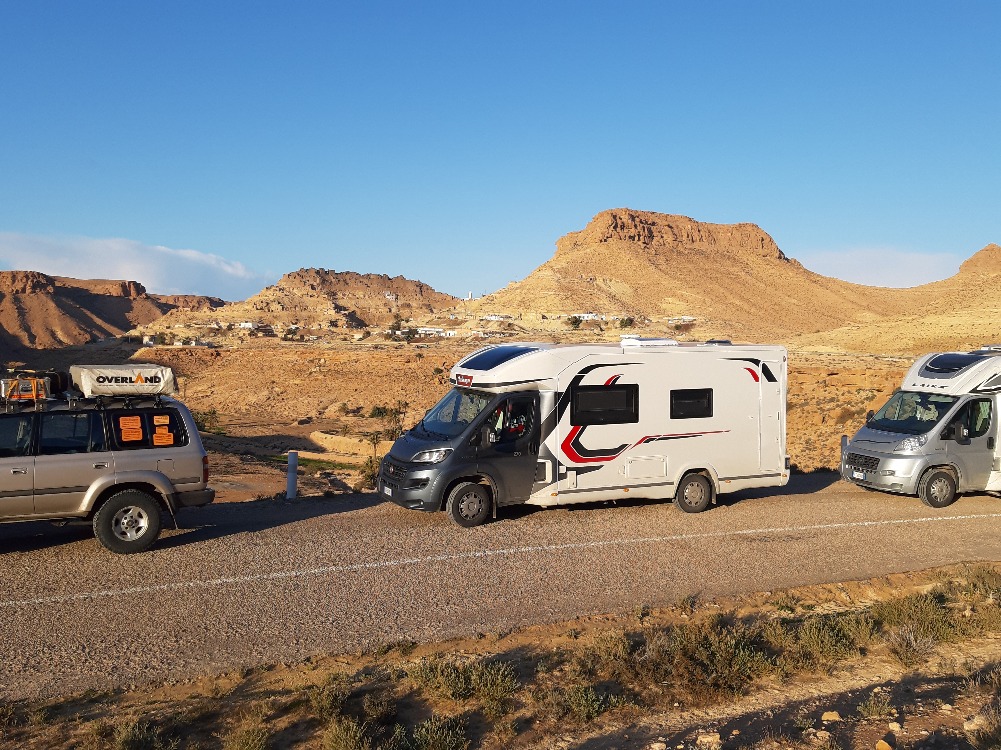 tour camper tunisie